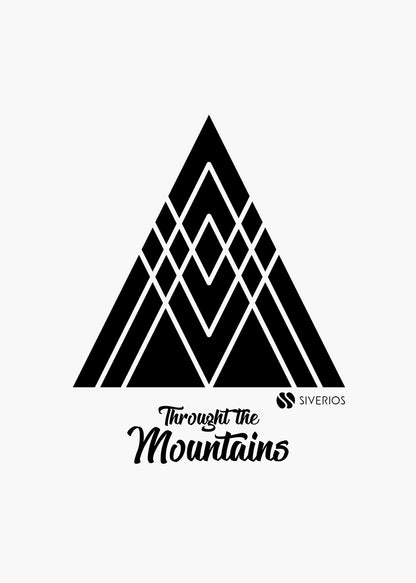 Taza Esmaltada de Acero Vitrificado "Throught The Mountains"